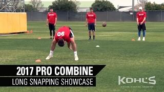 Long Snapping Showcase | 2017 Kohl's Pro Football Combine