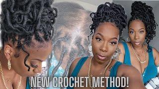  THIN HAIR! Under 1hr Toceana LOC Ponytail Install NO Braids NEW Crochet Method + Removal Toyotress