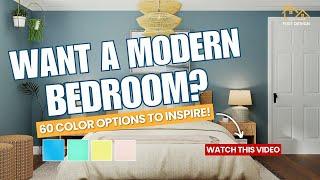 2025’s Top 60 Modern Bedroom Color Ideas You’ll Love!