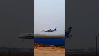 Live Landing Delhi Airport #delhiairport #planlanding