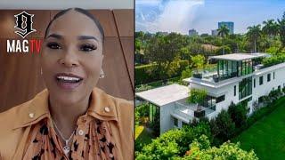 Chad Ochocinco's Fiancee Sharelle Rosado Tours A $6.5M Mordern Miami Mansion! 