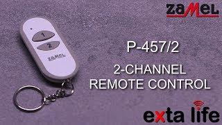 P-457/2 - 2-Channel Remote Control - ZAMEL - EXTA LIFE