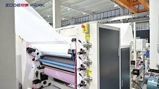 Fully automatic paper towel production line