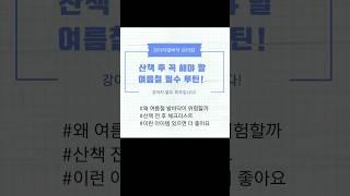 산책 후 필수 루틴! 발바닥 관리 제대로 하는 법