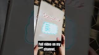 Scrapbook Making... |Riya's Diary #shorts #creativity #diy #scrapbook #craft