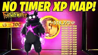 BEST NO TIMER Fortnite XP GLITCH Map to LEVEL UP FAST in Chapter 5 Season 4 (Get Felina Skin)