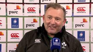 Richie Murphy on Ireland's bonus point win over Italy to keep the Grand Slam alive.