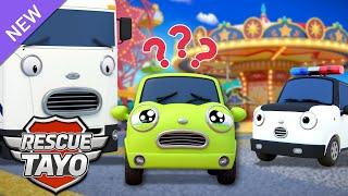 NEWFind the Missing Cars! | Super Police Cars Paul & Liz | Rescue Team Cartoon | Tayo English