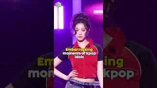 Embarrassing moments of kpop idols #kpop #aespa #shorts #fyp