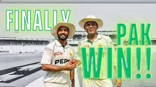 Pakistan Finally Win! Without Babar, Shaheen!  #AakashVani #PAKvsENG 2nd Test Review