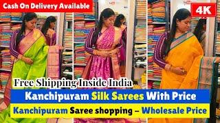 ️[ COD Available ] Latest Pure Silk Sarees  | Kanchipuram Lakshaya Silks | Priya Just Know Fashion