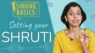 Singing Basics Ep #1 - Setting your Shruti | VoxGuru ft. Pratibha Sarathy