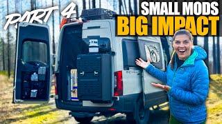 Van Life Upgrades Part 4: Storage Inside & Out, Security & Off-Road Prep