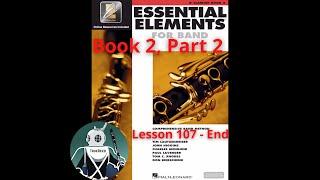 Essential Elements - Clarinet Book 2, Part 2