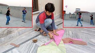 Simple Easy way kite making and kite flying paich at home - Mr. Kites