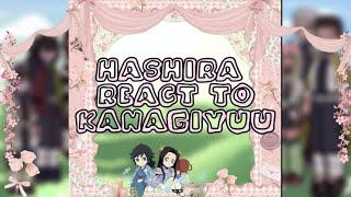 Hashira react to KanaGiyuu | Kanae x Giyuu