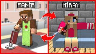 FAKİR İLE MİRAY HAYATLARINI DEĞİŞTİRDİ!  - Minecraft