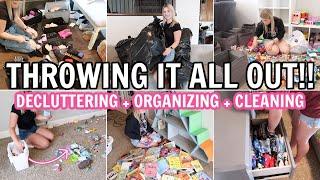 THROWING EVERYTHING OUT IN 2024 | Decluttering & Organizing | Whole House Declutter | HOARDERS