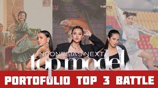 Indonesia's Next Top Model Cycle 3 - Top 3 Portofolio Battle