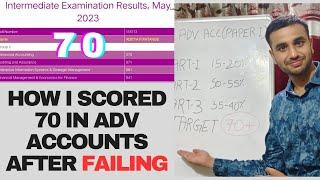 From 35 to 70 in Advanced Accounts | CA INTER  Sept 24 Strategy | #accounts #cainter #adityapatange