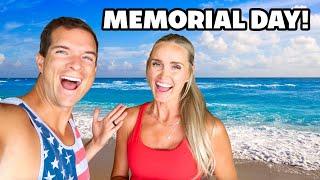FAMILY MEMORIAL DAY POOL PARTY + BARBEQUE! CELEBRATING MEMORIAL DAY IN FLORIDA 
