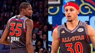 Warriors 2017 All-Star Game Statlights ( K. Durant, S. Curry, D. Green & K. Thompson)