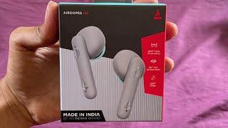 Unboxing boAt Airdopes 141 Bluetooth TWS Earbuds. #unboxing #boat #airdopes #earphone #bluetooth