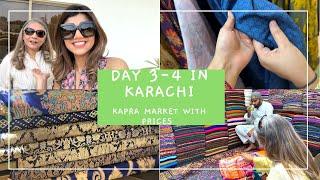 DAY 3 - 4 OF KARACHI - KAPRA MARKET WITH PRICES - Vlog