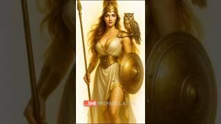 ATHENA's Transformation Over 5000 YEARS ️ From Innocent Girl to Cosmic Goddess #shorts