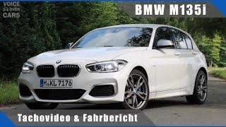 BMW M135i Tachovideo Fahrbericht Fahreindruck Kaufberatung Sound 0-100 km/h | Voice over Cars