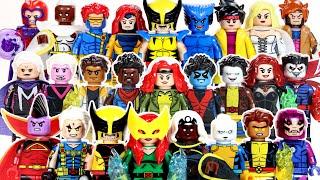 LEGO X-MEN '97 Animated Series Collection Knockoff Minifigures Wolverine Storm Jean Grey Magneto
