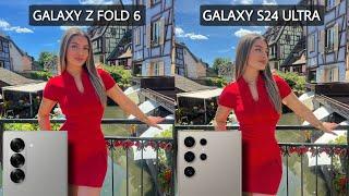 Samsung Galaxy Z Fold 6 Vs Samsung Galaxy S24 Ultra Camera Test Comparison