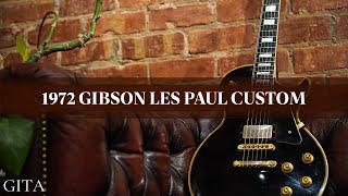 1972 Gibson Les Paul Custom In Black - Guitars In The Attic