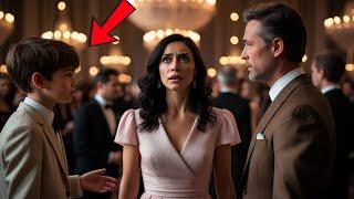 NANNY IS HUMILIATED AT PARTY, BUT MILLIONAIRE'S SON DECLARES: “SHE IS MY MOTHER!”