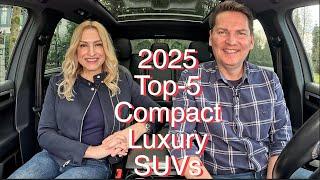 Our 2025 Top-5 Compact Luxury SUVs // Which one is for you?