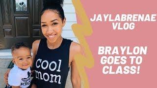 Baby Class for Braylon! | Spend a day with us! JAYLABRENAE VLOG