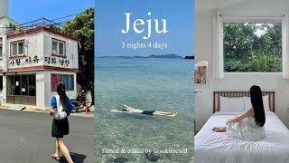 Jeju ️ 제주 동쪽 여행. 숙소맛집카페 총정리. 폭염주의보 