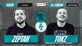 Zeptah vs Tokz ⎪ On Beat Rap Battle @ Berlin ⎪ DLTLLY