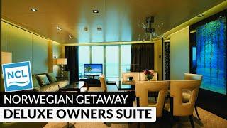 Norwegian Getaway | Haven Deluxe Owner's Suite Full Tour & Review 4K | Category H2