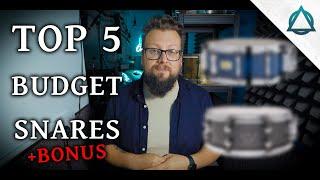 Top 5 BUDGET Snare Drums That WON'T Break the Bank (Plus a BONUS!)