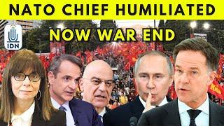 NATO Chief Humiliated As Anti-Ukraine Protesters Say No To War With Russia In Greece | IDNews