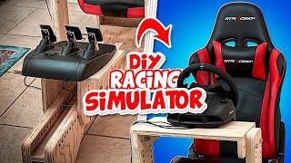 DIY RACING SIMULATOR SEAT