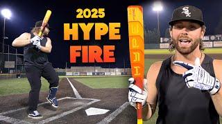 Hitting with the 2025 EASTON HYPE FIRE | USSSA Baseball Bat Review