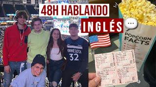  48h CONMIGO hablando INGLÉS en ESTADOS UNIDOS | Eva Bleider