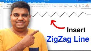 How To Insert Zigzag Line In Word