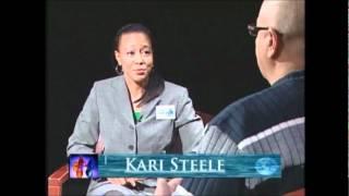 Kari Steele is interviewed as candidate for Commissioner