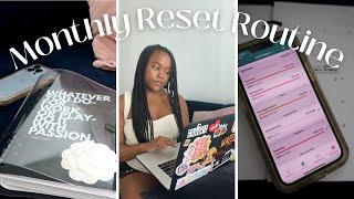 May Monthly Reset Routine | budgeting, goal setting, small business check in