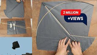 Step By Step Kite making - Teddi Pan Adda Pona Banane ka tarika - Kite Flying Test - GolgappaY Kites