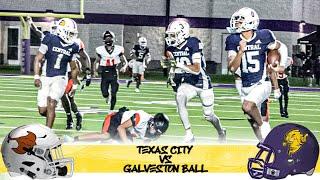 Texas High School Football Texas City HS vs Galveston Ball HS Game Recap