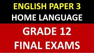 Copy of P.3 ENGLISH HOME LANGUANGE  GRADE 12 FINAL PREPARATION :  SCOPE ENGLISH P.3[THUNDEREDUC]